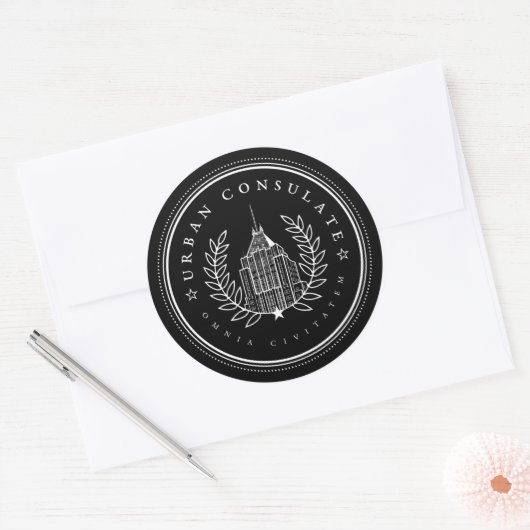 Urban Consulate Sticker (Envelop)
