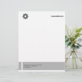 Urban Cool Letterhead Briefhoofd (Staand voorkant)