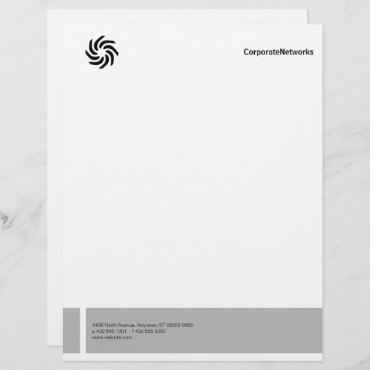 Urban Cool Letterhead Briefhoofd (Voorkant / Achterkant)