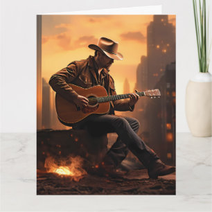 Urban Cowboy Happy Birthday WENSKAART Kaart