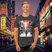 Urban Cyberpunk Vibes - Japanse straatkunst T-shirt