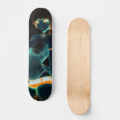 Urban Dark Elf Rave Chick Element Pro Trick Deck Skateboard (Voorkant)