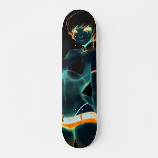 Urban Dark Elf Rave Chick Element Pro Trick Deck Skateboard (Voorkant)