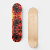 Urban Dark Samurai Flame Element Custom Pro Board Skateboard (Voorkant)