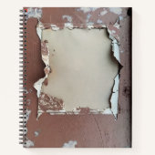 Urban Decay Theme - Grungy Paint Spiral Notitieboe Notitieboek (Voorkant)
