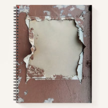 Urban Decay Theme - Grungy Paint Spiral Notitieboe