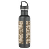 Urban Desert Digital Camo Pattern Waterfles (Achterkant)