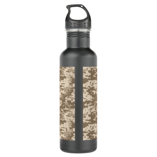 Urban Desert Digital Camo Pattern Waterfles (Achterkant)