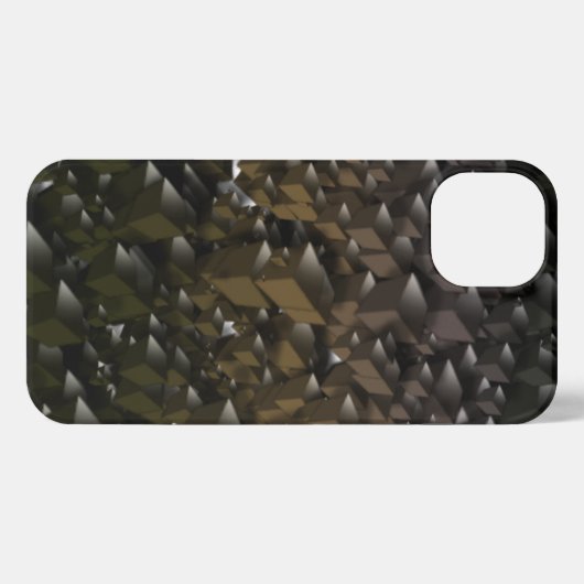 Urban Digital Camo iPhone Case iPhone Hoesje (Achterkant horizontaal)