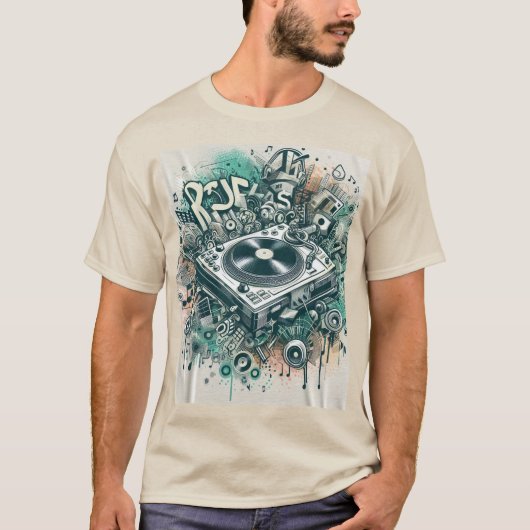 Urban DJ Vibes T-shirt (Voorkant)