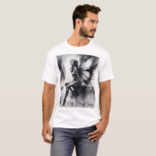 Urban donkere sprookje fantasie futuristische goti t-shirt