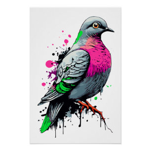 Urban Dove - Duif Poster - Hope Dove Poster