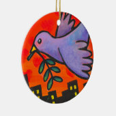 Urban Dove Keramisch Ornament (Rechts)