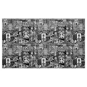 Urban Dream - Black Stof