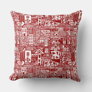 Urban Dream - Ruby Red Kussen
