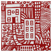 Urban Dream - Ruby Red Stof (Close Up)