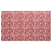 Urban Dream - Ruby Red Stof (Yard (91,4 cm))