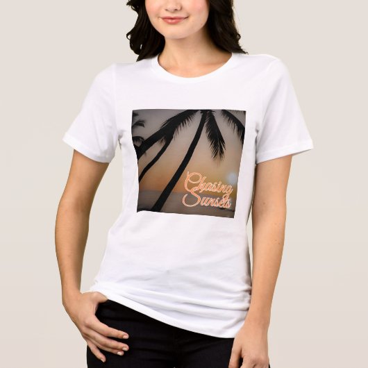 Urban Dreams By Ahmed T-Shirt – Tropical Sunset & (Voorkant)