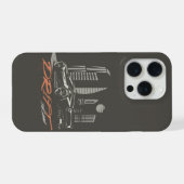 Urban Drift Racer iPhone Hoesje (Achterkant horizontaal)