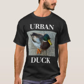 Urban Duck Black T-Shirt (Voorkant)