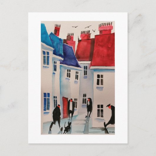 Urban Dwellers Art Briefkaart 8 (Voorkant)