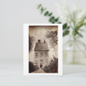 Urban Dwellers Waterverf Art Briefkaart (Staand voorkant)