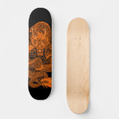 Urban Eastern Dragon Element Custom Pro Deck Skateboard (Voorkant)