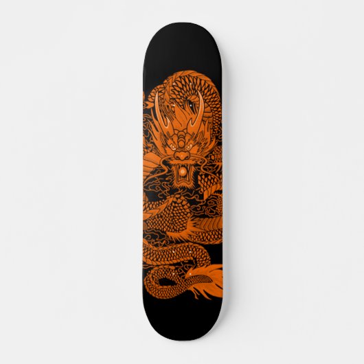 Urban Eastern Dragon Element Custom Pro Deck Skateboard (Voorkant)