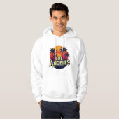Urban Echoes van Los Angeles Hoodie (Voorkant volledig)