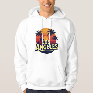 Urban Echoes van Los Angeles Hoodie