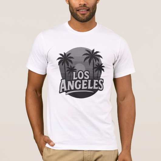 Urban Echoes van Los Angeles T-shirt (Voorkant)