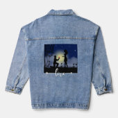 Urban Edge Classic Denim jas Denim Jacket (Achterkant)