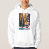 Urban Edge Collectie: stijlvolle Mannen Hoodie (Voorkant)