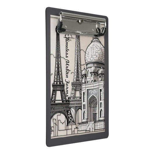 "Urban Elegance" Mini Klembord (Schuin)