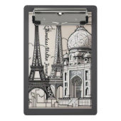 "Urban Elegance" Mini Klembord (Voorkant)