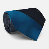 Urban Elegance - negro grafito, azul mediterráneo Stropdas (Opgerold)