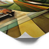 Urban Elegance Print, Waarde Poster Papier (mat) (Hoek)
