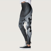 Urban Elegance Retro Flair - Steampunk Gear Wheel Leggings (Links)