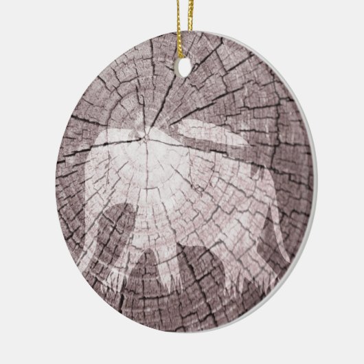 Urban Elephant Keramisch Ornament (Links)