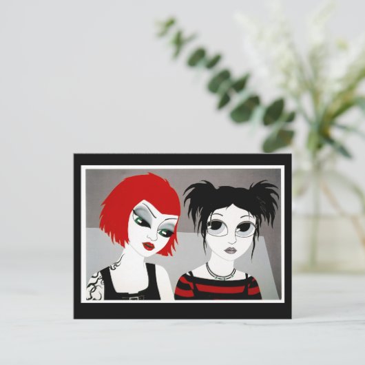 Urban Elves, Elf 4 Art briefkaart (Staand voorkant)