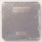 Urban en Grungy Bier Onderzetter (Voorkant)