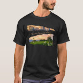 Urban Escape Artist City naar Natuur Sunset Design T-shirt (Voorkant)