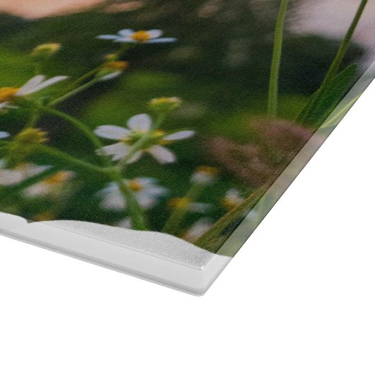 Urban Escape Artist City to Nature Sunset Design Snijplank (Hoek)