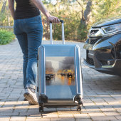 Urban Evening Rain Scene Sticker (Koffer Insitu)