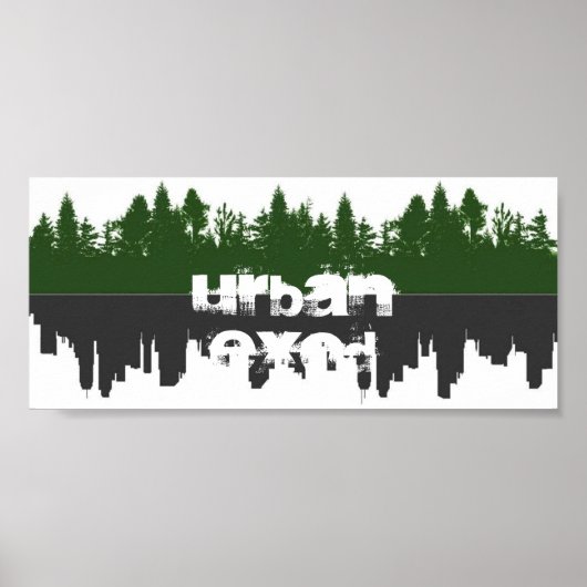 Urban Exodus - Mirror Poster (Voorkant)