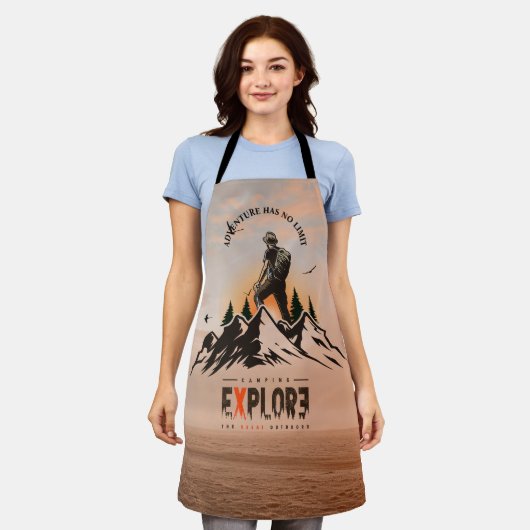Urban Explorer | All-over print, medium Schort (Gedragen)