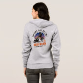 Urban Explorer | Dames Full-zip Hoodie (Achterkant volledig)