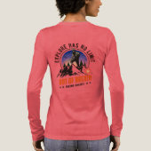 Urban Explorer (Lichte modus) | Dames Lange Mouwen Tri-Blend Shirt (Achterkant)