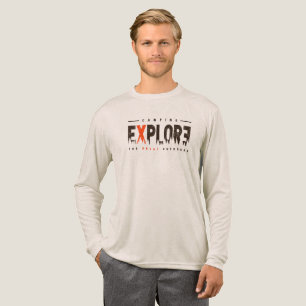 Urban Explorer (Lichte modus) Heren Lange Mouwen Tri-Blend Shirt