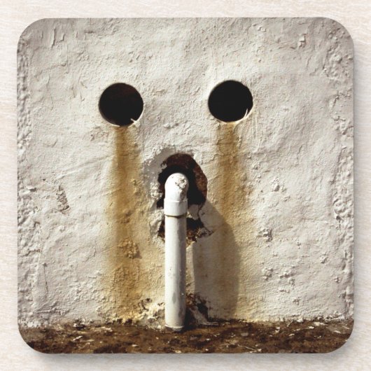 Urban Exposed Water Pipe Foto Bier Onderzetter (Voorkant)